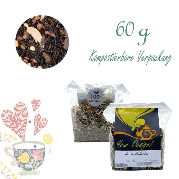 YuboFiT® Bio Almond Cocoa Split Tee