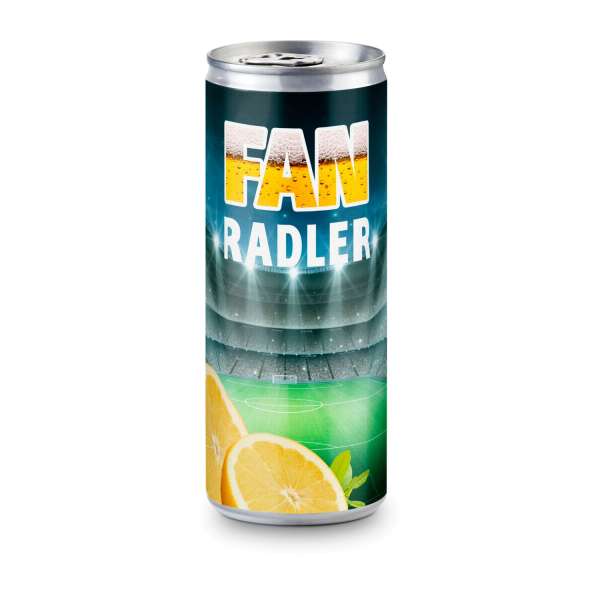 Radler - Mischgetränk aus Bier und Zitronenlimonade, spritzig und frisch, 250 ml