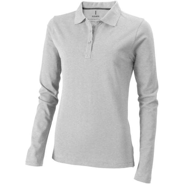 Calgary 180 g / m² Langarm Poloshirt für Damen