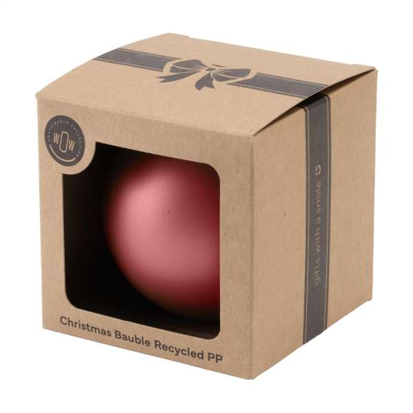Weihnachtskugel Ø7cm Recycled PP Box - Made in Europe