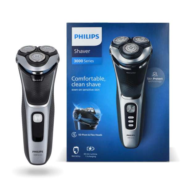 Philips elektrischer Nass- und Trockenrasierer