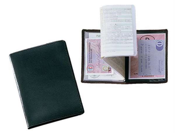 CreativDesign® Ausweistasche "LefastoffGebugt" schwarz