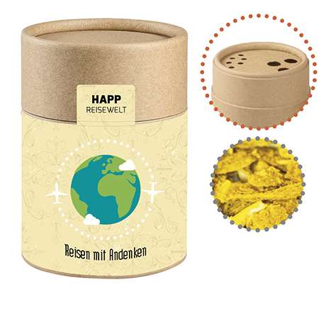 Gewürzmischung Nasi-Goreng, ca. 50g, Kraftpapierstreuer Midi