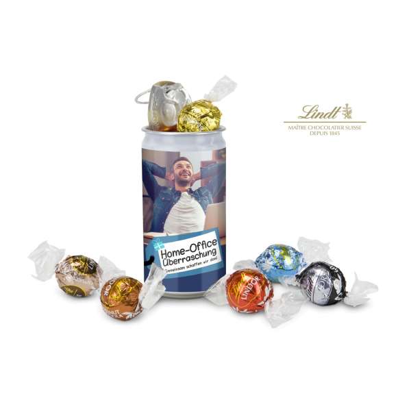 Geschenkartikel / Präsentartikel: Lindt-Geheimnis Home-Office Überraschung, inkl. 6 verschiedenen Li