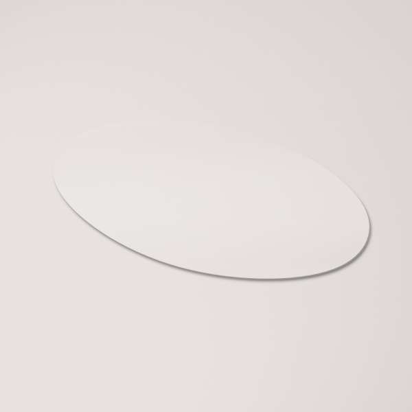 Vinyl Sticker Oval 20x10mm