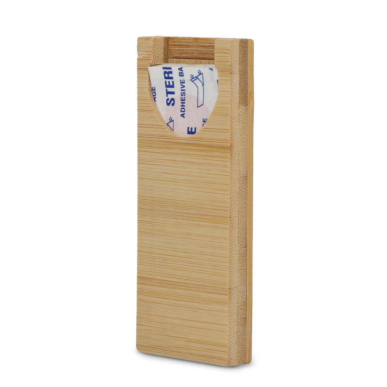 Pflaster in Bambusbox