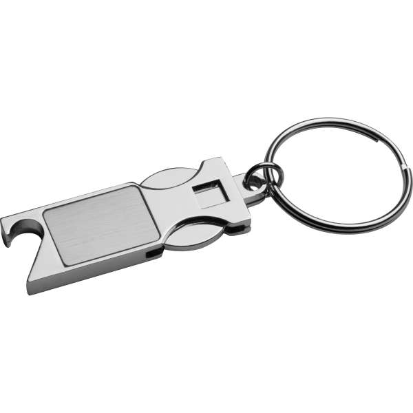 1 Stück multifunktionaler Herren-Auto-Schlüsselanhänger aus Metall