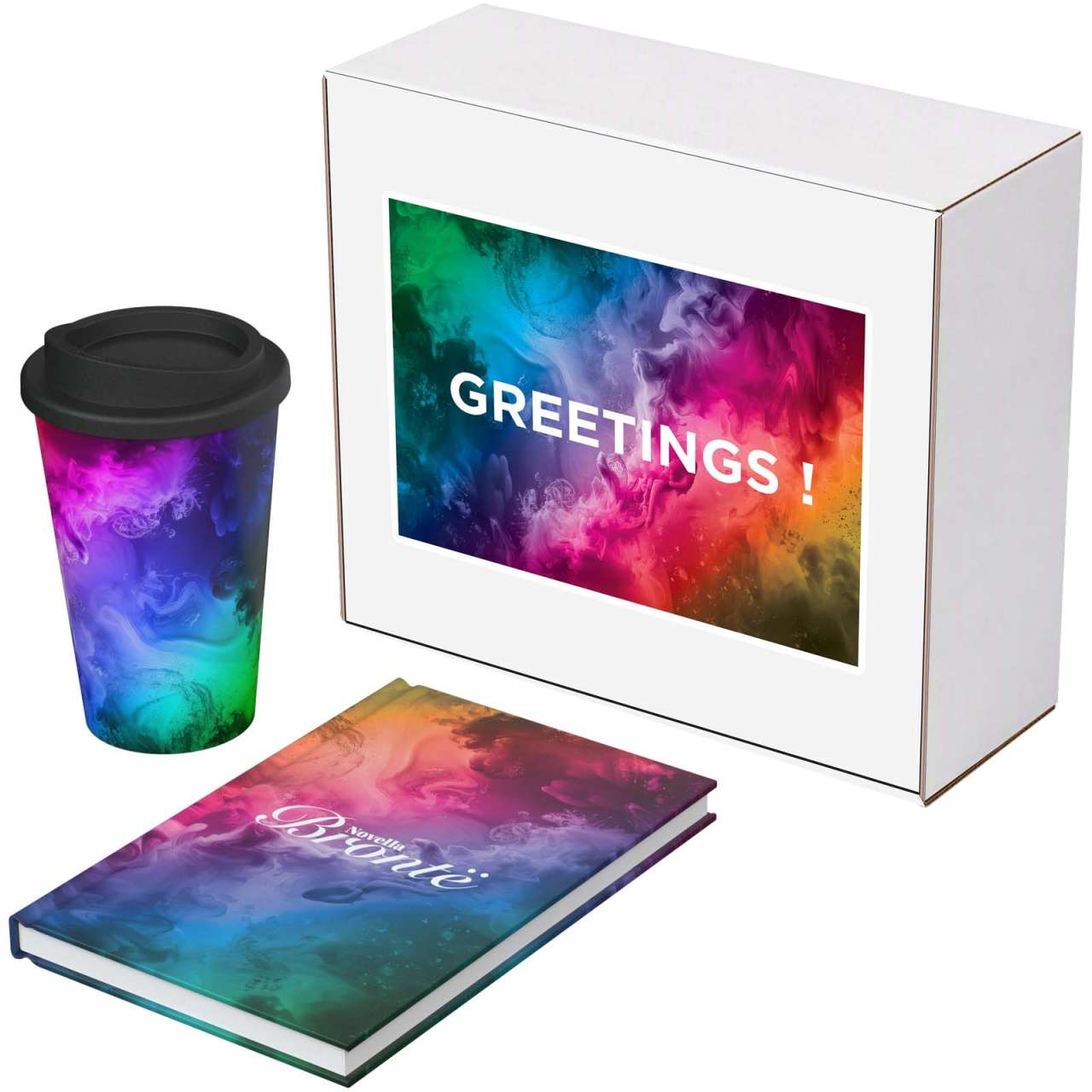 Keswick Set Novella Brontë Notizbuch und Americano Becher