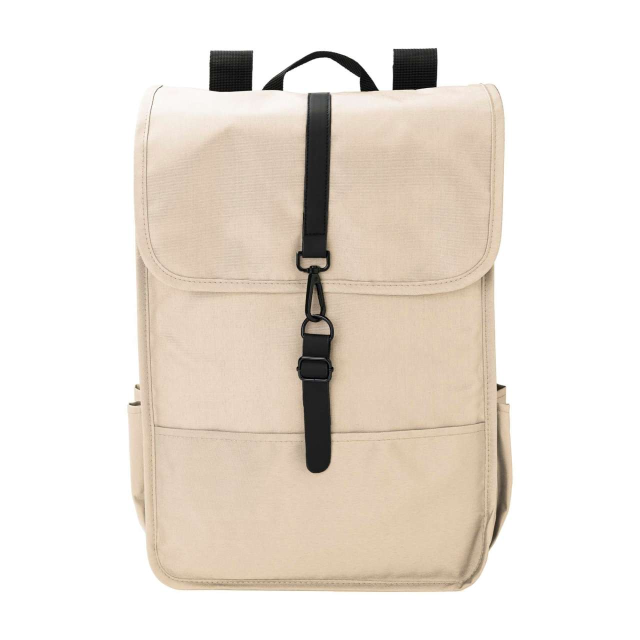 RPET Polyester (300D) Rucksack mit Lasche Lyric