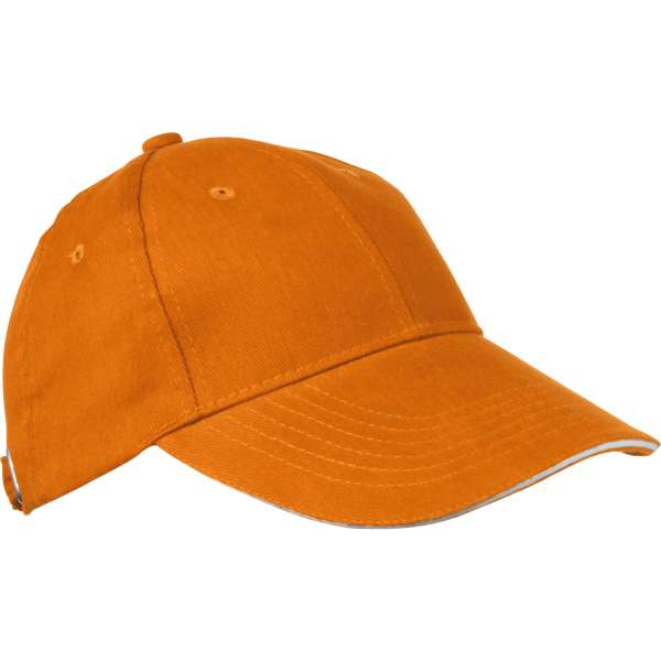 6 Panel Sandwich Baseball Cap CURTIS