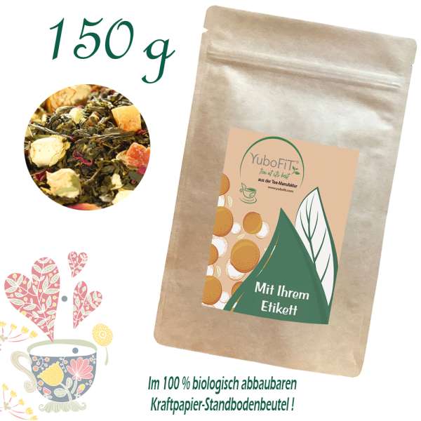 YuboFiT® Sencha Tee TROPIC GARDEN