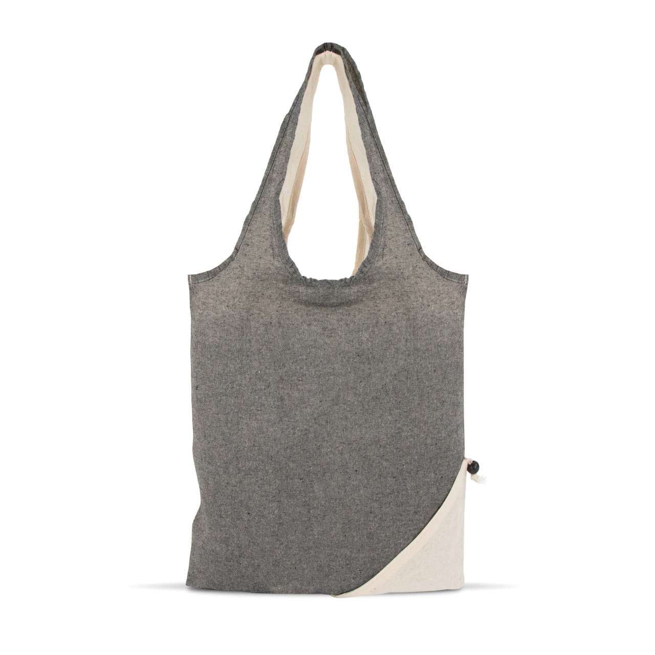 Einkaufstasche Recycelte Baumwolle OEKO-TEX® 140g / m² 38 x 42cm