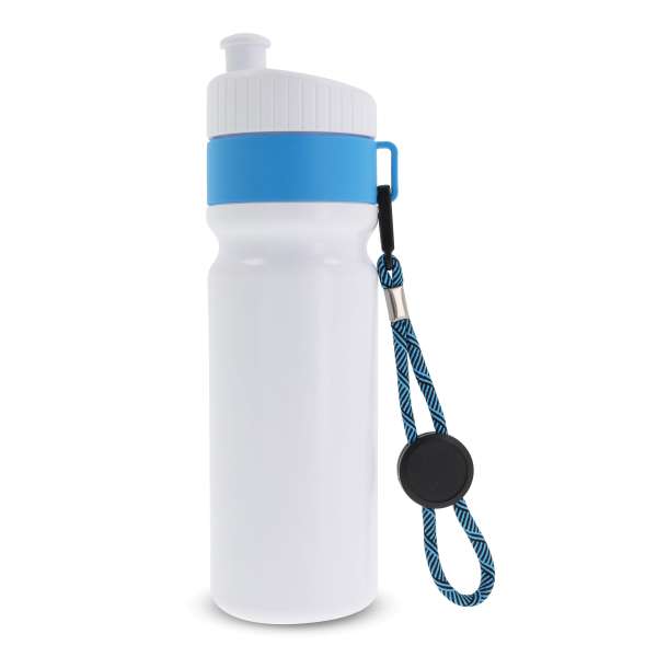 Sportflasche mit Rand und Kordel 750ml