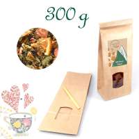 Blockbodenbeutel Big, Kraftpapier, Inhalt 300 g