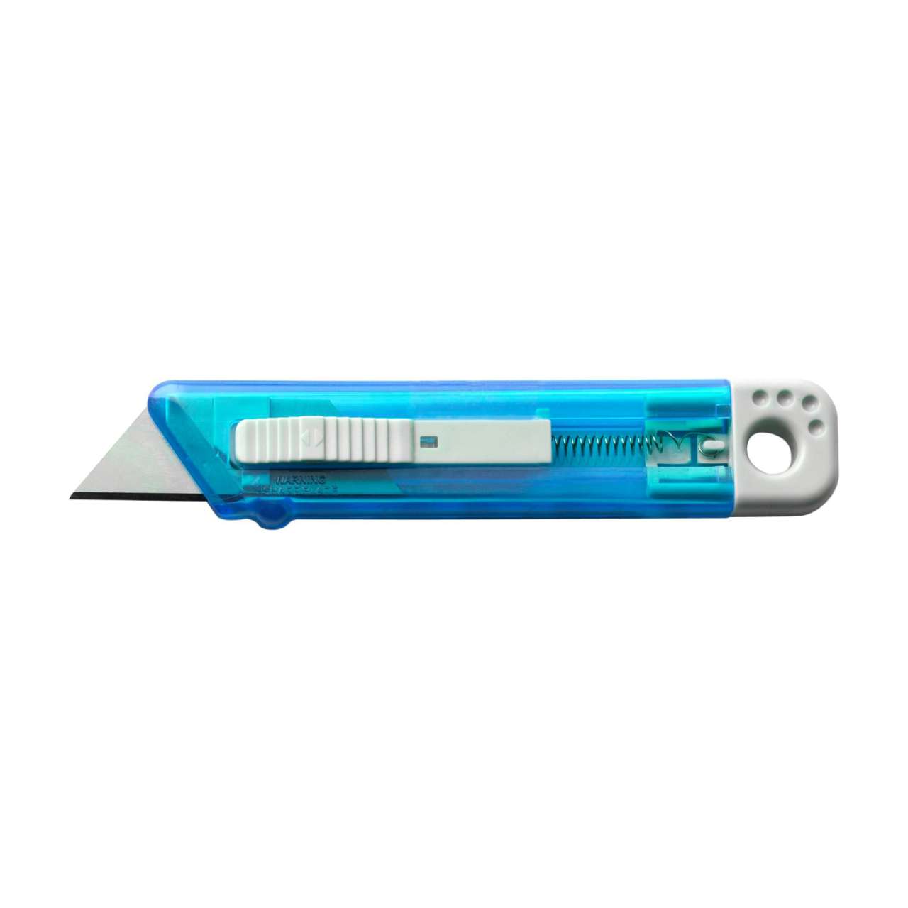 Cutter-Messer mit Federkernautomatik aus Kunststoff Griffin