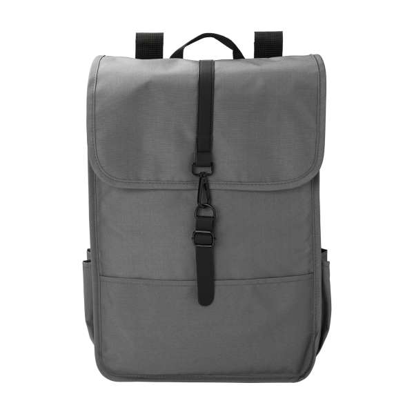 RPET Polyester (300D) Rucksack mit Lasche Lyric