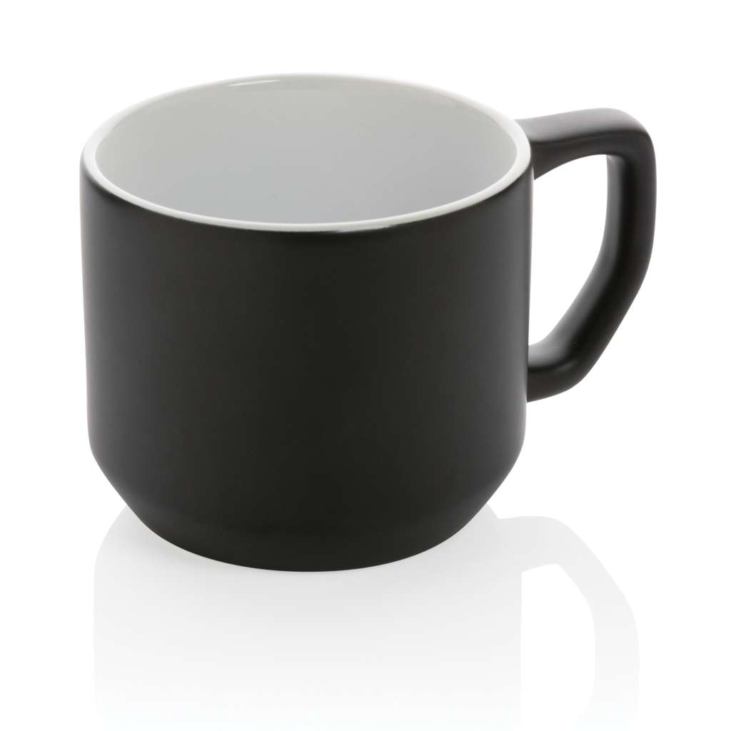 Moderne Keramiktasse, 350ml