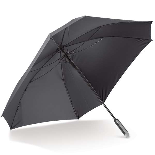 Luxus 27” quadratischer Regenschirm mit Hülle