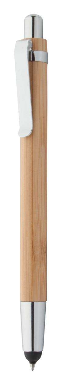 Touchpen mit Kugelschreiber aus Bambus Tashania