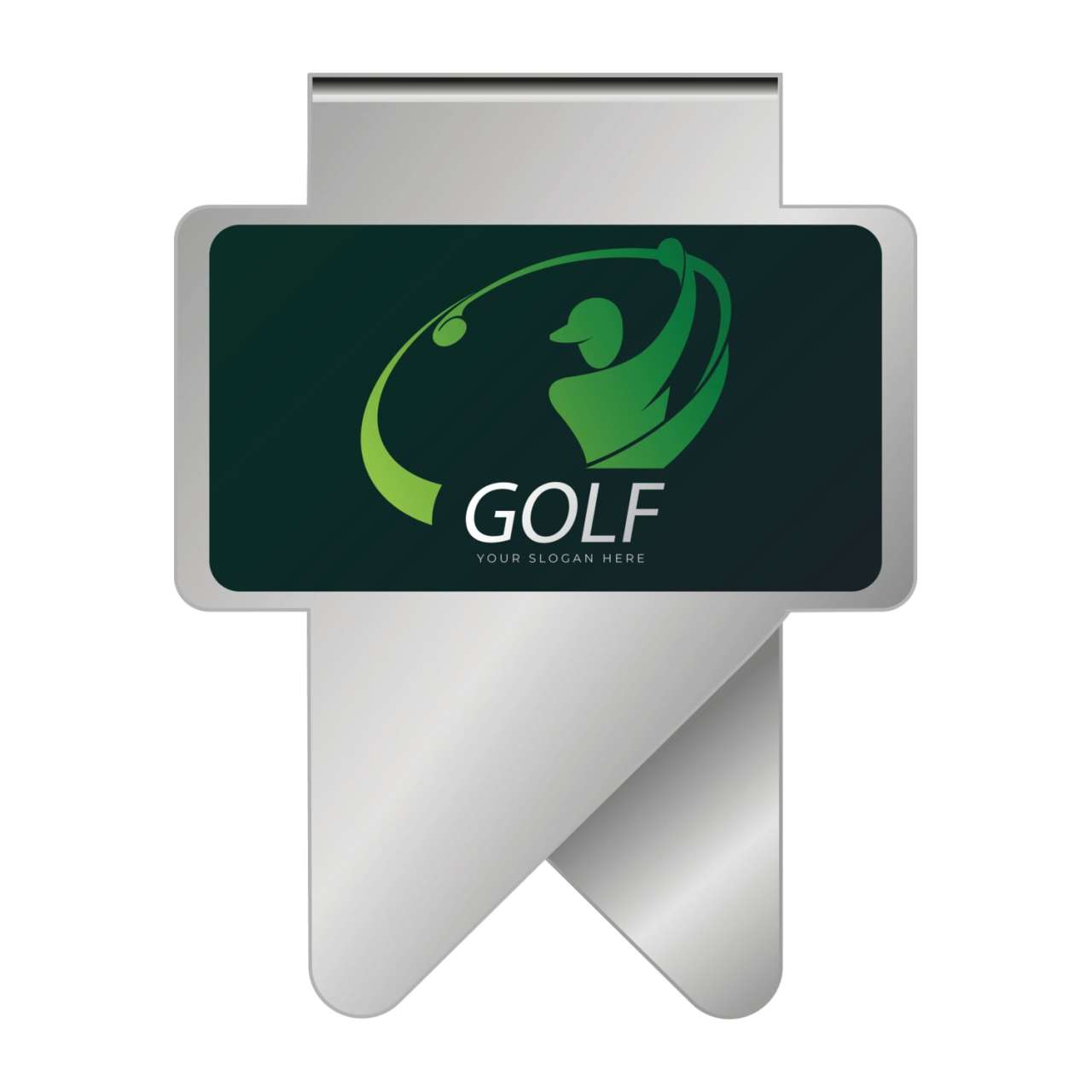 ROMINOX® Mehrweg-Büroklammer X Clip Variante, idealer Mailingartikel für Dokumente, bis zu 12 Seiten