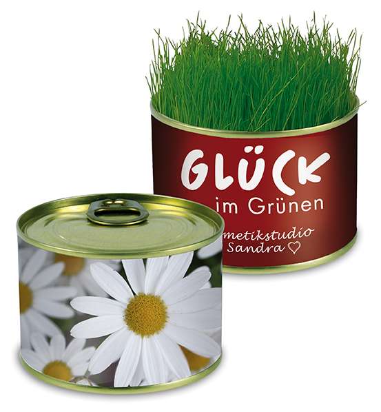 Natur-Konserve mit Samen