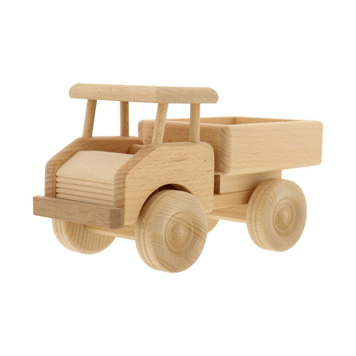 Kleiner Lastwagen aus Holz 21,5 cm