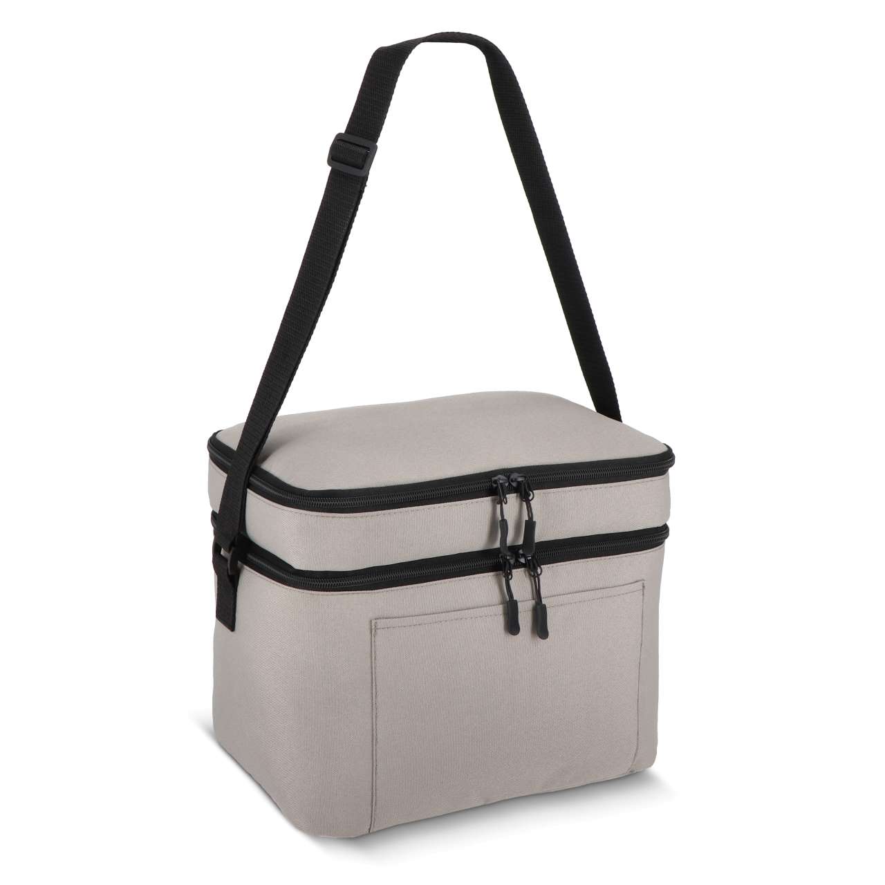 R-PET 600D Kühlbeutel mit zwei Fächern 30 x 20 x 25 cm 12 l