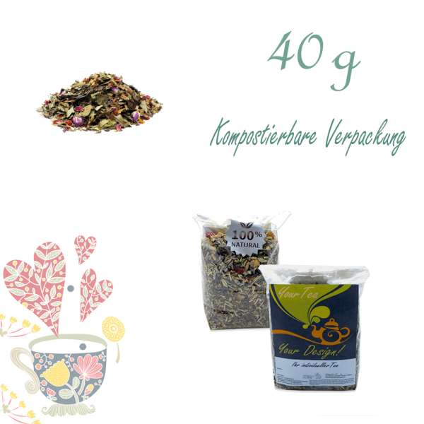 YuboFiT® Weißer Tee WHITE ROSES