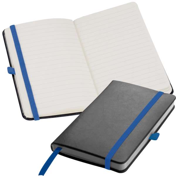 A6 Notizbuch mit Kunstledereinband ALEX