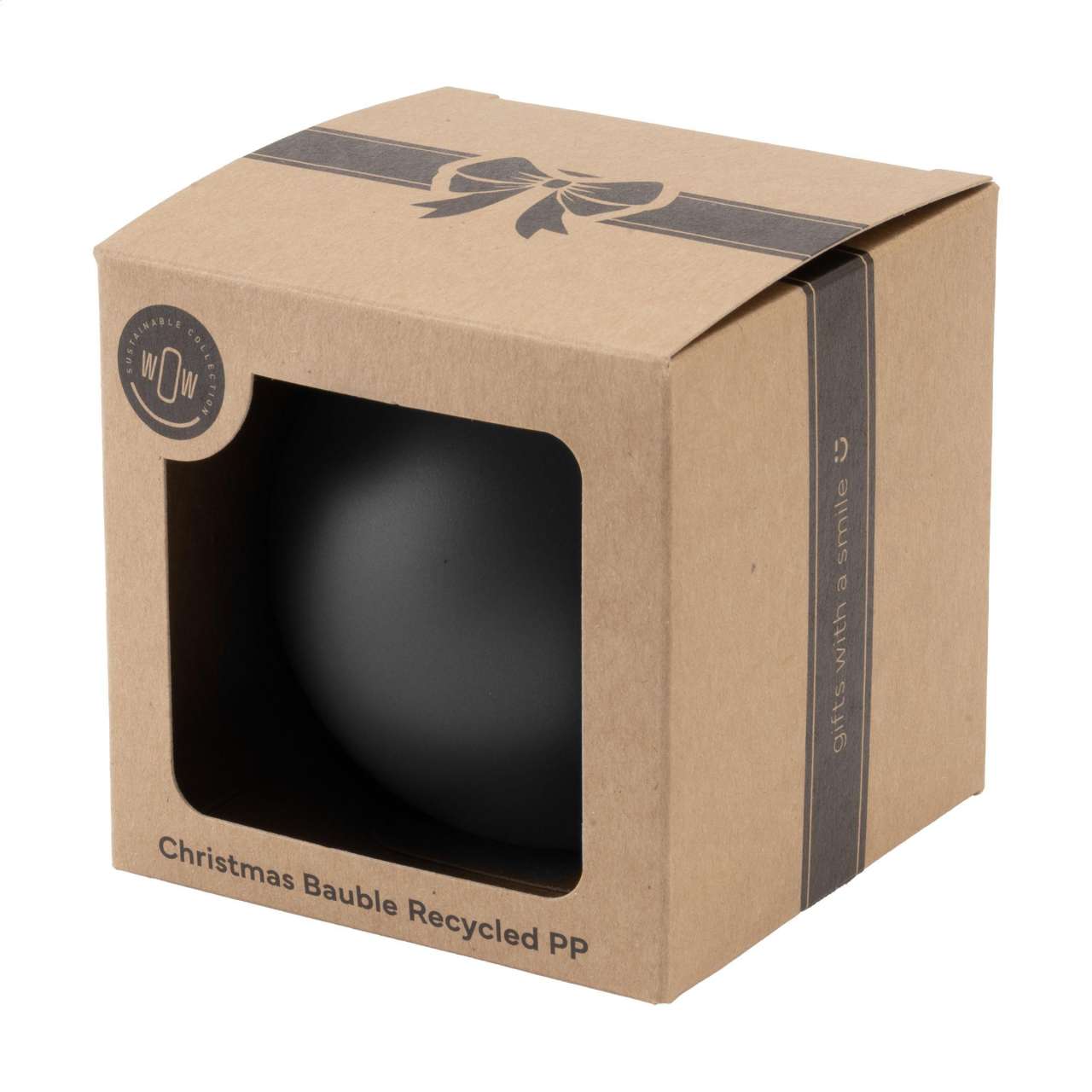 Weihnachtskugel Ø7cm Recycled PP Box - Made in Europe