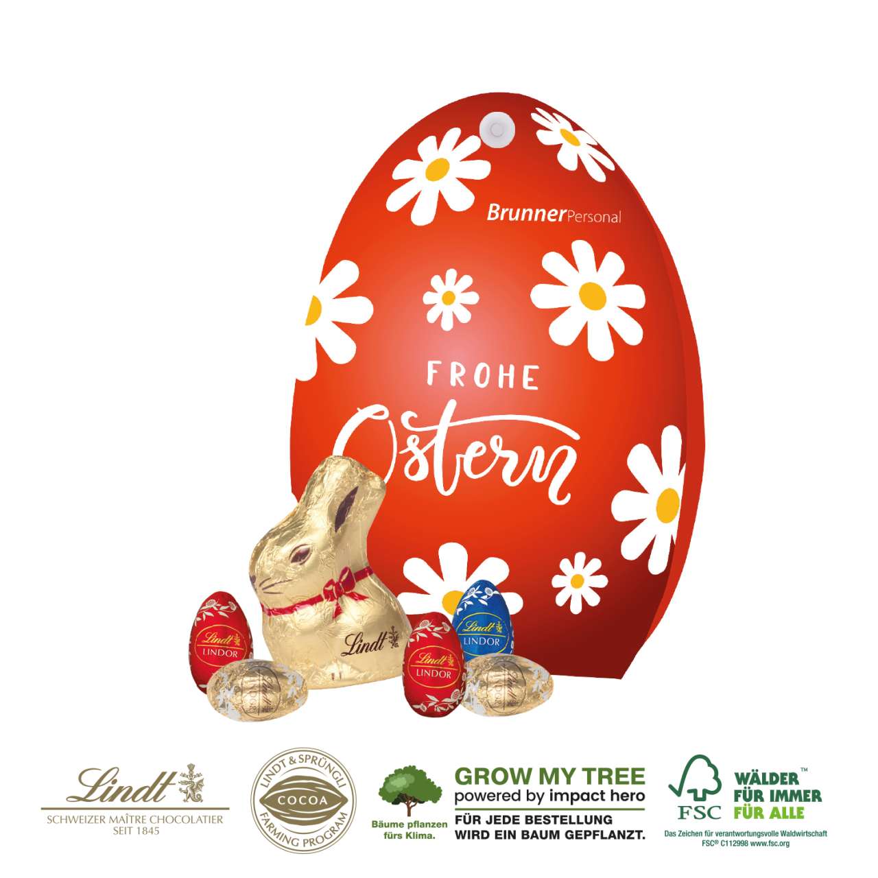 WERBE-OSTEREI ODER HASE MIT SÜßER FÜLLUNG