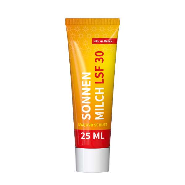 25 ml Tube - Sonnenmilch LSF 30 - FullbodyPrint