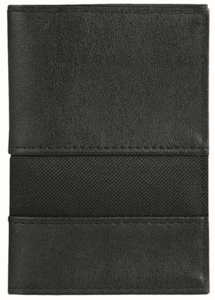 CreativDesign® Ausweistasche "Paper 2" schwarz
