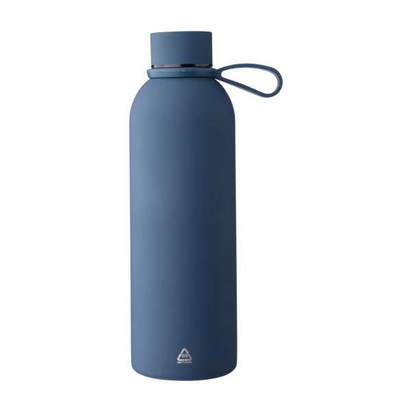 Doppelwandige Trinkflasche aus recyceltem Edelstahl (500 ml) Sena