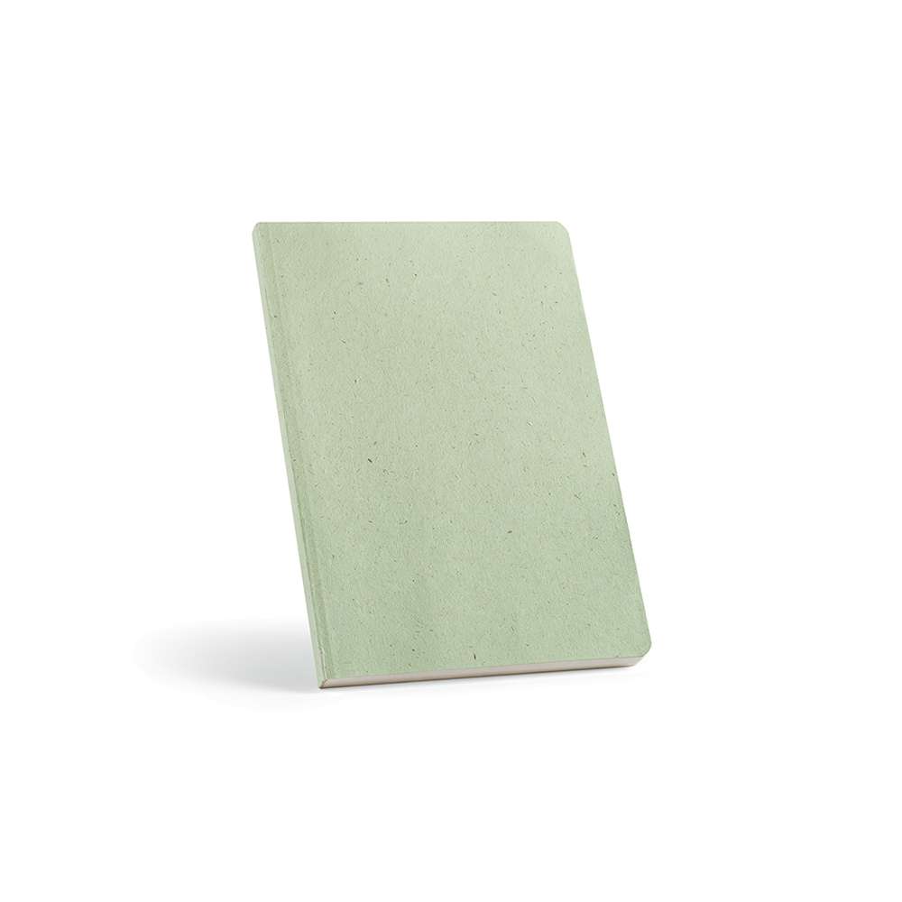 Dostoevsky A5 Notizbuch aus Zitronengras. 196 Seiten aus 80gsm recy. Papier