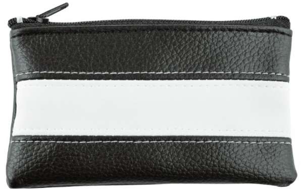 CreativDesign® Schlüsseltasche "LookPlus" schwarz / schwarz