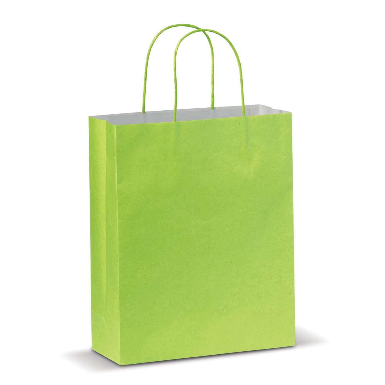 Mittlere Papiertasche im Eco Look 120g / m²