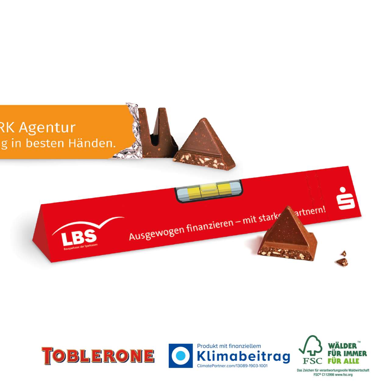 TOBLERONE RIEGEL, 100 G