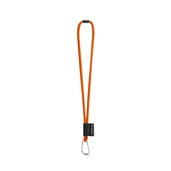 SET Lanyard Tube Long (Ø 7 mm) mit 55 mm D-förmigem Karabiner und Ø 7 mm Sicherheitsverschluss