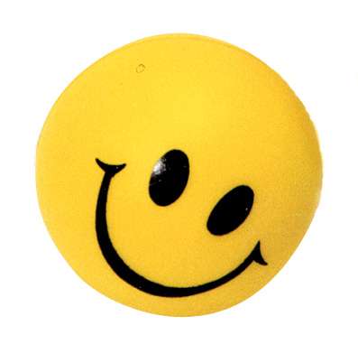 Stressball Happy Face 5cm