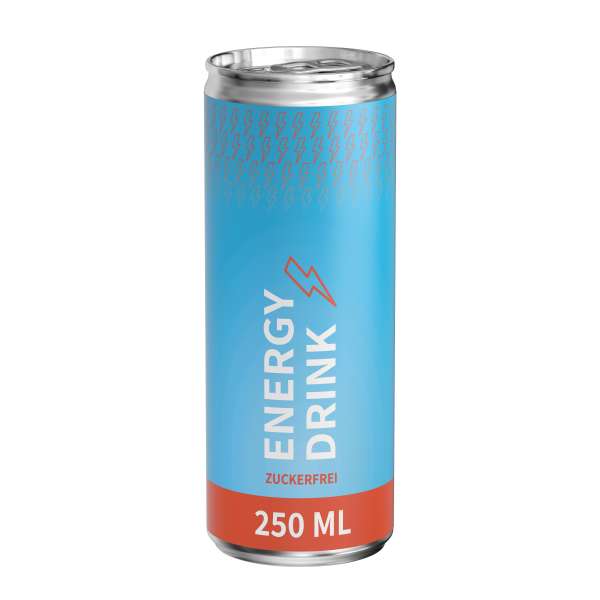 250 ml Energy Drink zuckerfrei - (Exportware, pfandfrei)