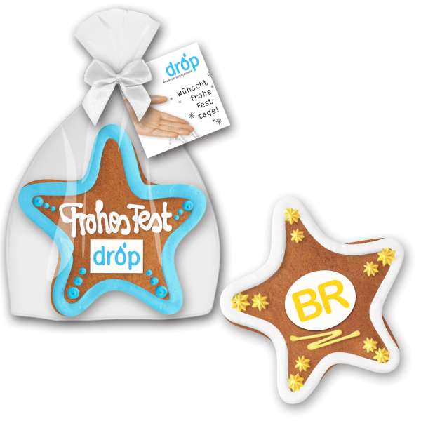 Lebkuchenstern klein