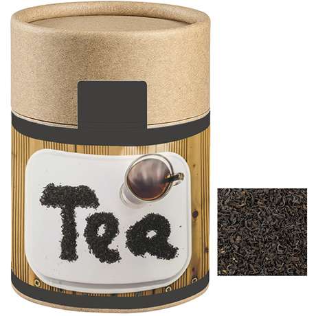 Schwarztee, ca. 35g, Kraftpapierdose Midi