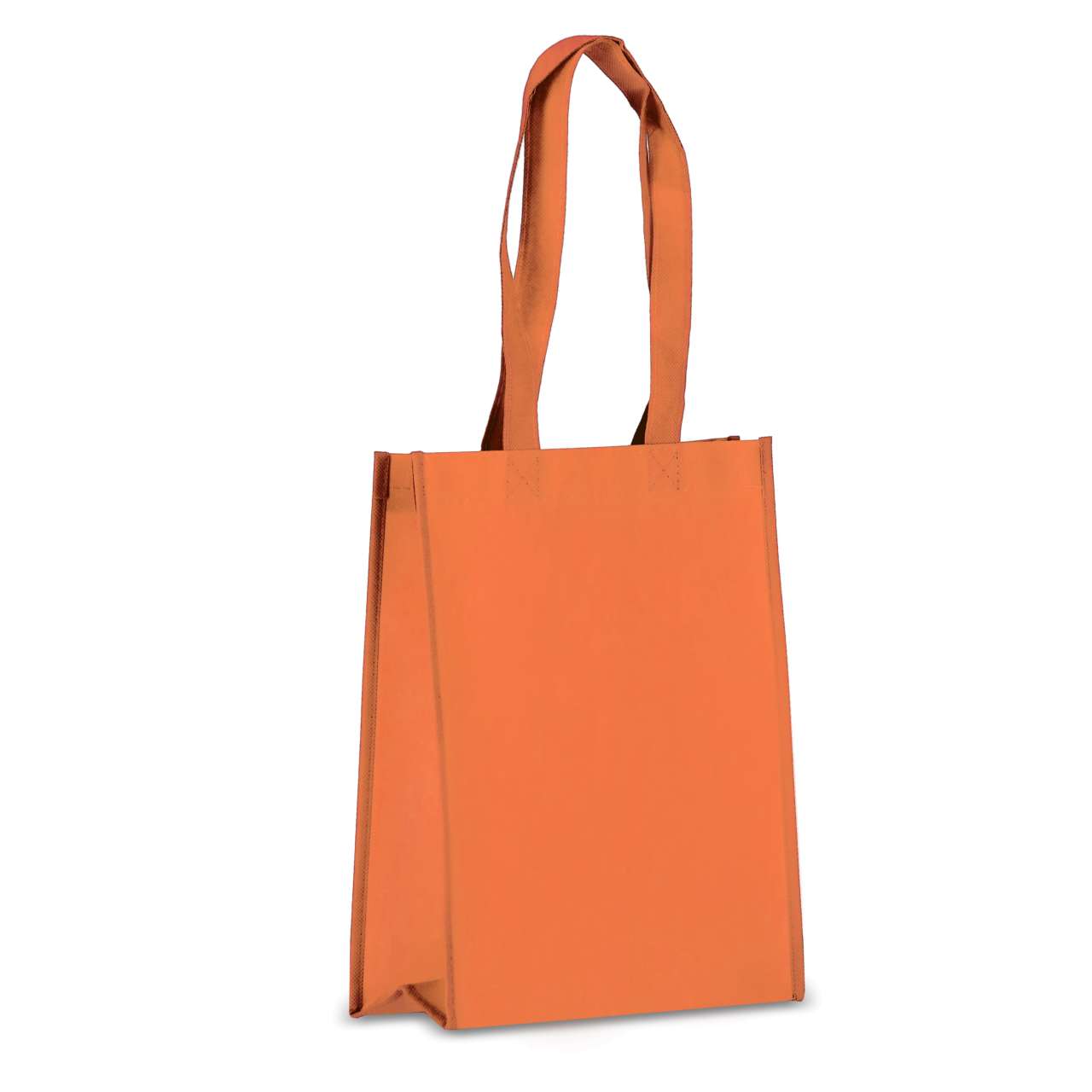R-PET Tragetasche aus laminiertem Non Woven 24 x 11 x 30cm 105g / m²