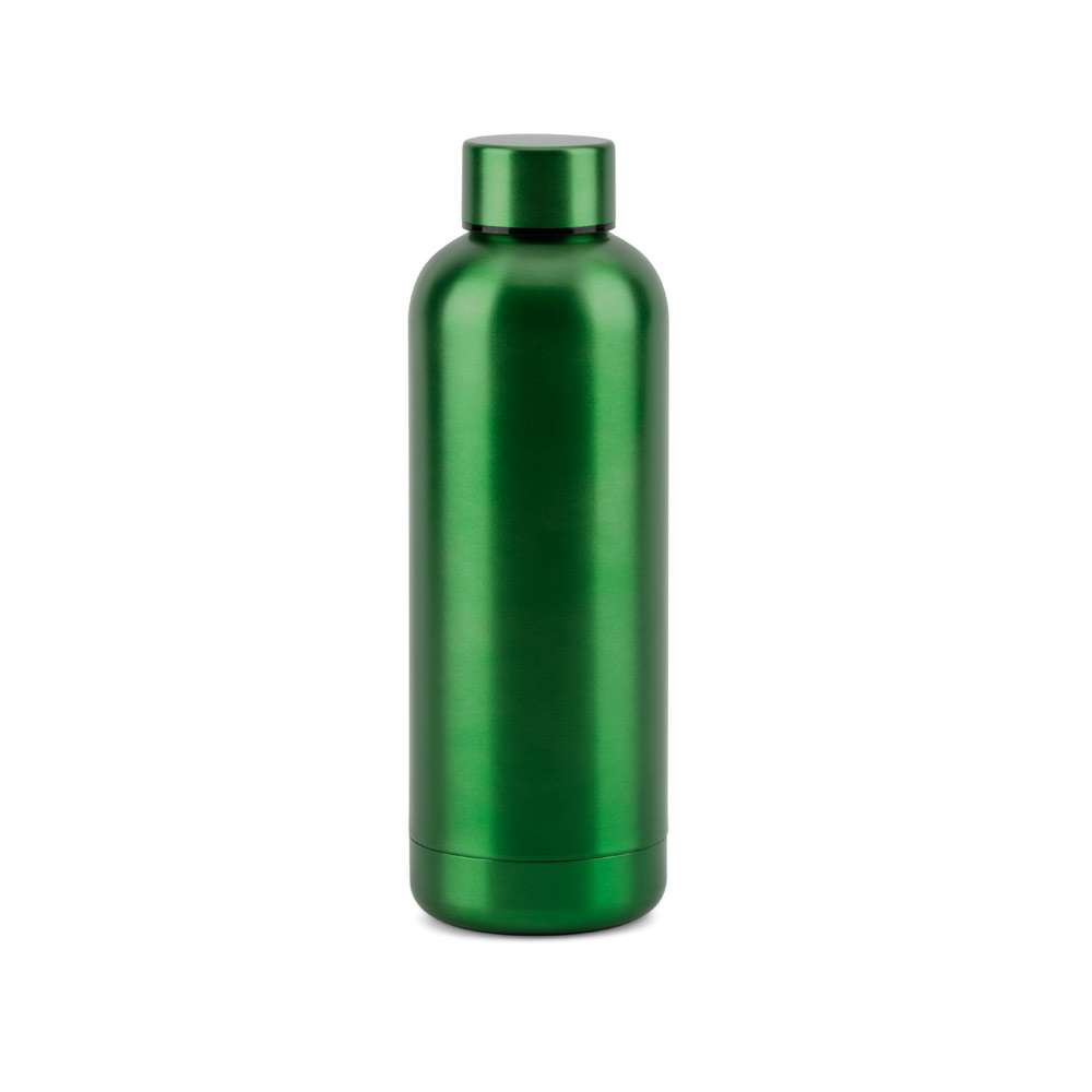 ODIN METTALIC Flasche aus 90% recyceltem Edelstahl 550 mL