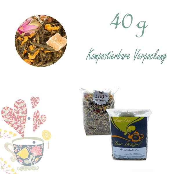 YuboFiT® Sencha Tee GRANATAPFEL-HIMBEERE