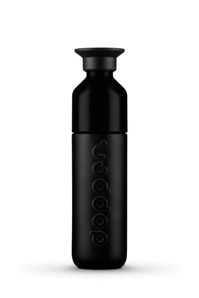 Dopper Insulated Black (350 ml) + Flip Straw