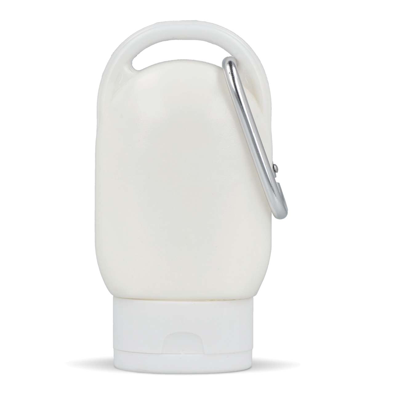Sonnenschutzlotion mit Karabiner SPF30 aus recyceltem Material