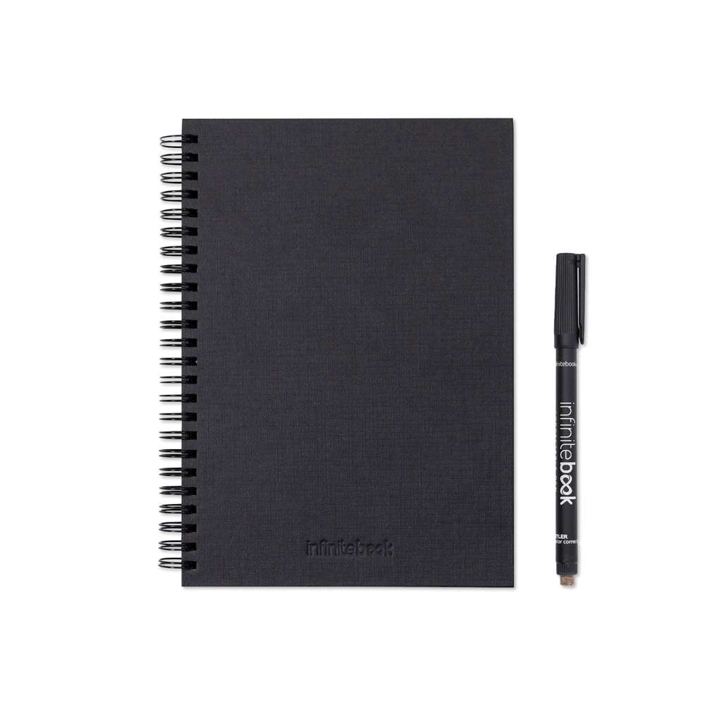 STARTER KIT INFINITEBOOK A5 PLANNER TEXTURE Set bestehend aus einem Infinitebook mit Hardcover, eine