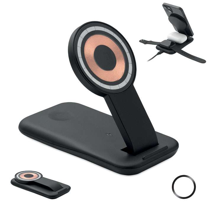 3in1 kabellose Ladestation 15W PENDOLESS